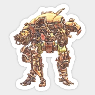 Overwatch D.Va Junker Skin C Sticker